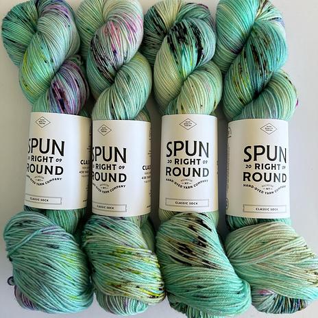 Spun Right Round Classic Sock - Clairvoyant