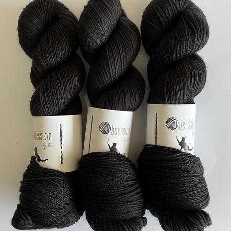 Obsession Yarns 4ply - Jet