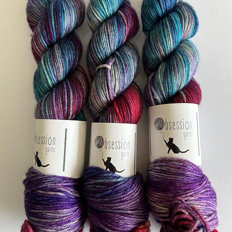 Obsession Yarns 8ply -Night City