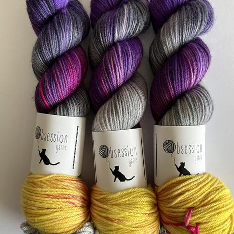Obsession Yarns 8ply -Sunset Storm