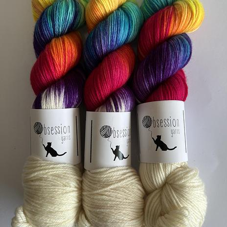 Obsession Yarns 8ply -Happiness