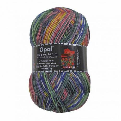 Opal Sock Yarn -  Hundertwassers werk -colour 3202