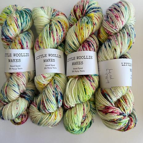 Little Woollie Makes 8ply - Birthday Party