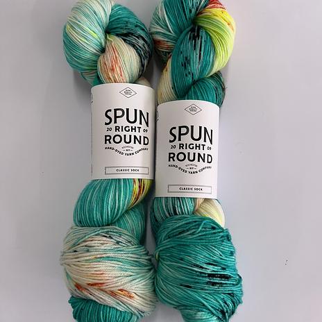Spun Right Round Classic Sock - Can't Surf