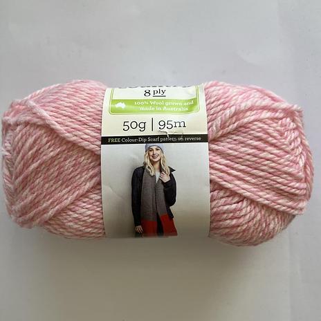 Cleckheaton Country 8ply - 2388 Pearl Blush Marle