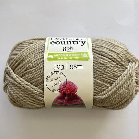 Cleckheaton Country 8ply - 2385 Wheat