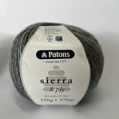 Patons Sierra 8ply - 3704