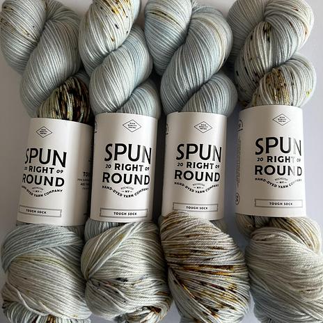 Spun Right Round Tough Sock - A Wink and A Nod