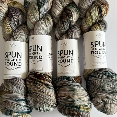 Spun Right Round Tough Sock - Wool and Pine