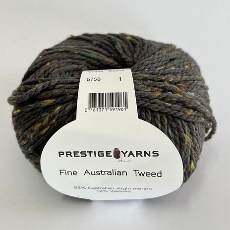 Fine Australian Tweed - 6758 Obisidian