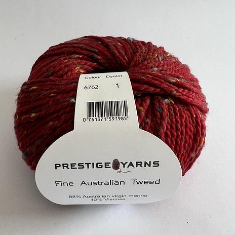 Fine Australian Tweed - 6762 Savvy Red