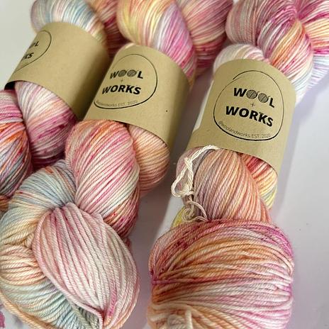 Wool and Works - Fingering Sock 4ply - Fruit Tingles
