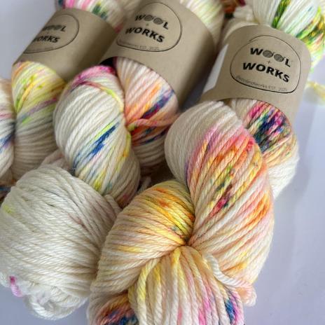 Wool and Works - DK 8ply - Neon Lights