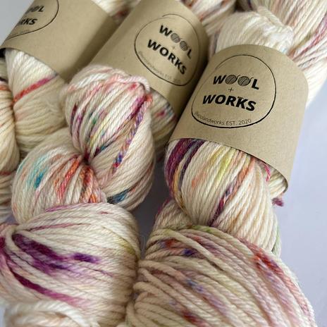 Wool and Works - DK 8ply - Fairy Bread