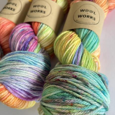 Wool and Works - DK 8ply - Karma Chameleon