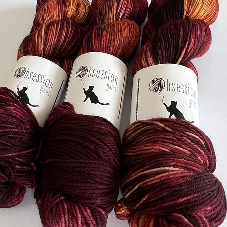 Obsession Yarns 4ply - Fireside