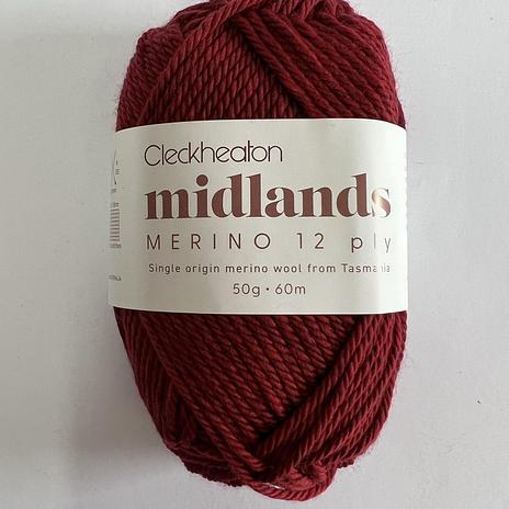 Midlands Merino 12ply - 8801 Native Currant