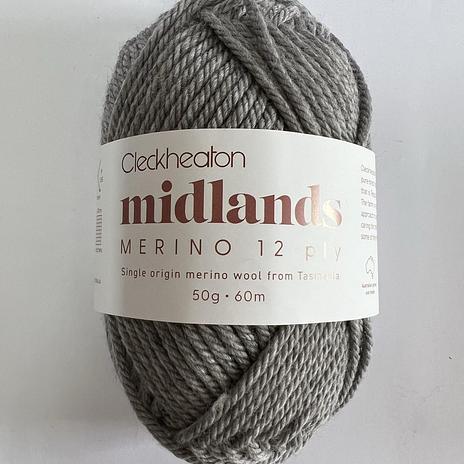 Midlands Merino 12ply - 8809 Alpine Grey