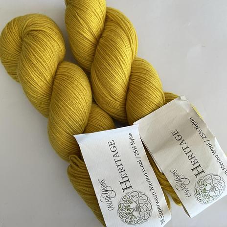 Heritage Sock Yarn - 5652 Mustard
