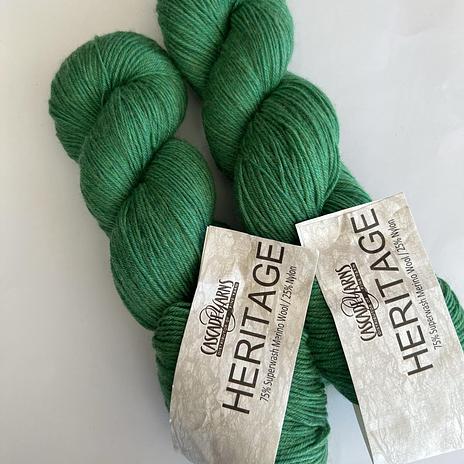 Heritage Sock Yarn - 5746 Green (discontinued)