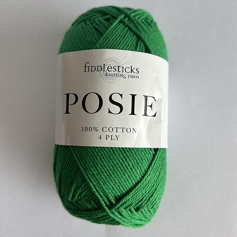 Fiddlesticks Posie 4ply cotton - 040 Emerald