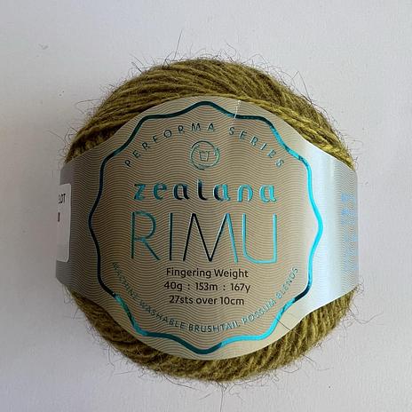 Zealana Rimu Fingering Weight - R02 Kiwi Crush