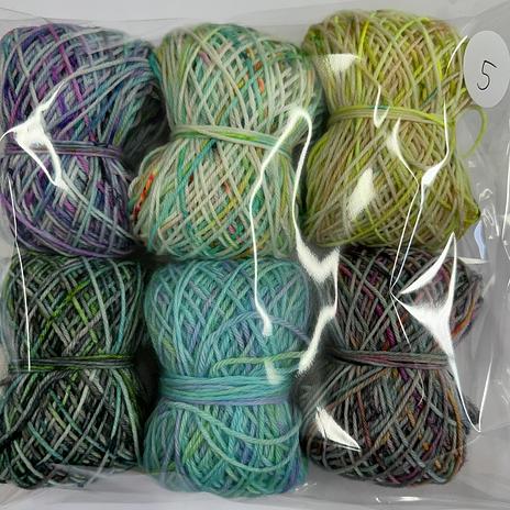 4ply Scrappy Pack - 6 x 20g - Pack 5