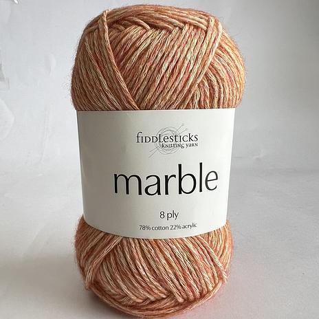 Fiddlesticks Marble - 1812 Tangerine