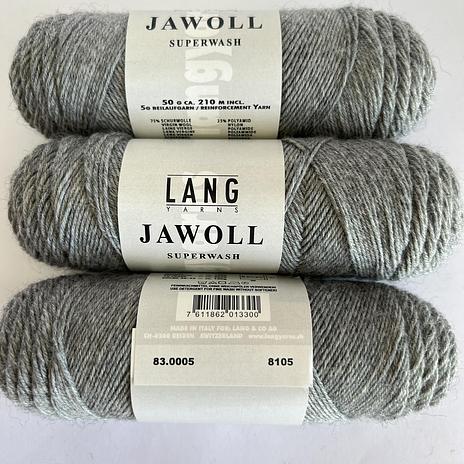 Lang Yarn - Jawoll Superwash - 83.0005 Light Grey
