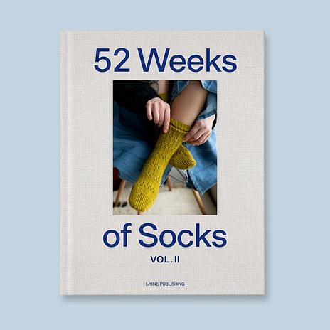 52 Weeks of Socks Volume 2 by Laine Publishing Copy