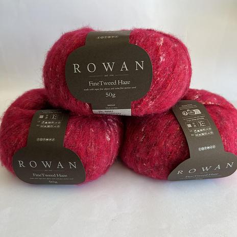 Rowan Fine Tweed Haze - 00003 Rose