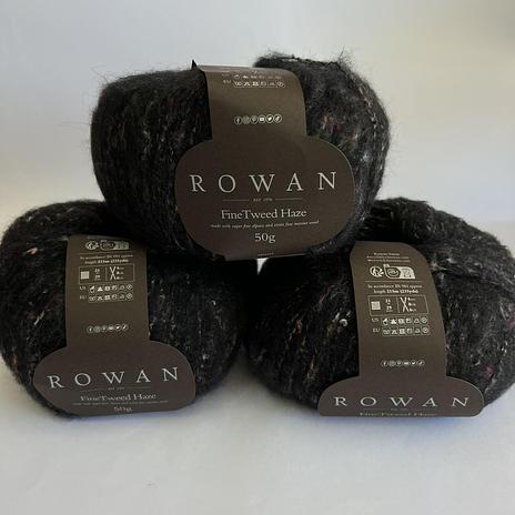 Rowan Fine Tweed Haze - 00009 Nero