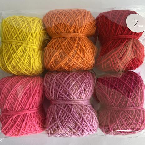4ply Scrappy Pack - 6 x 20g - Pack 2