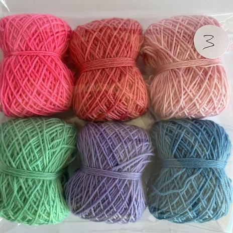 4ply Scrappy Pack - 6 x 20g - Pack 3