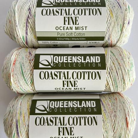 Coastal Cotton Ocean Mist Fine - 4004 Wharakiki Sands