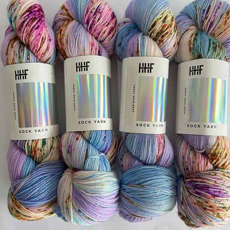 Hedgehog Fibres Sock Yarn - Lavender Fields