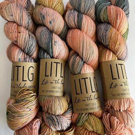 Life in the Long Grass (LITLG) Twist sock - Realm