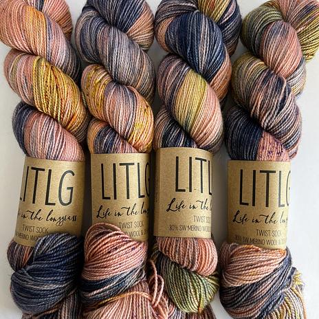 Life in the Long Grass (LITLG) Twist sock - Astral