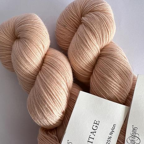 Heritage Sock Yarn - 5777 Pale Peach