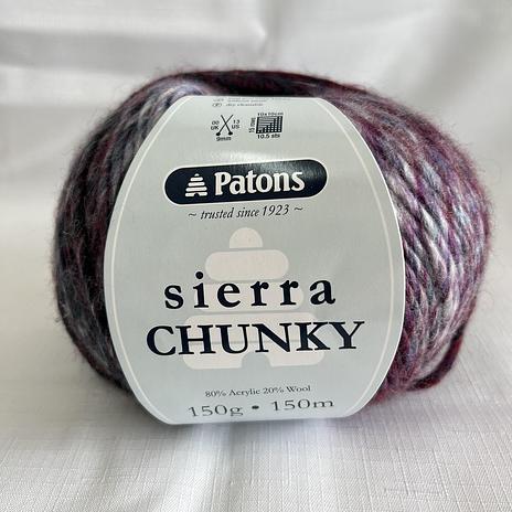 Patons Sierra Chunky - 0842 Purple Mountain